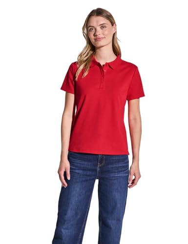 STREET ONE Poloshirt mit Rippstruktur STREET ONE Poloshirt mit Rippstruktur von Street One
