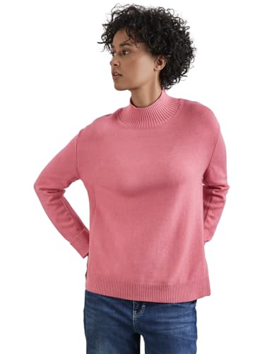 STREET ONE Damen A302882 Pullover Mit Turtleneck, Sugar Coral Mel., 38 EU STREET ONE Damen A302882 Pullover Mit Turtleneck, Sugar Coral Mel., 38 EU von Street One