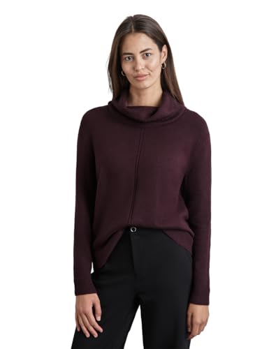 STREET ONE Damen A302786 Rollkragen Sweater, Enigma Red, 44 EU STREET ONE Damen A302786 Rollkragen Sweater, Enigma Red, 44 EU von Street One