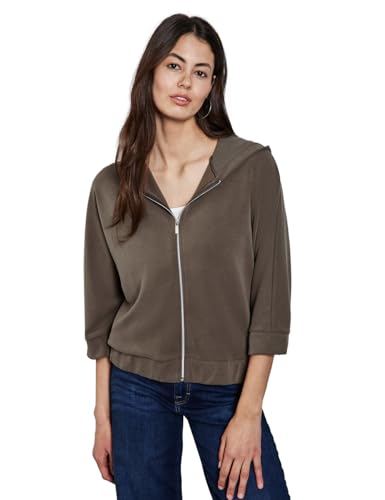 Silk-Look Hoodie Jacke von STREET ONE