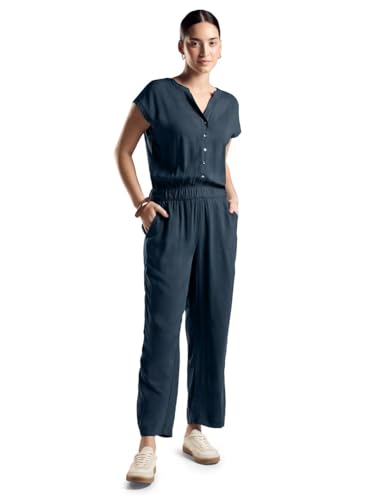 STREET ONE Damen A377725 Sommer Jumpsuit, cool Vintage Green, 40W / 28L von Street One