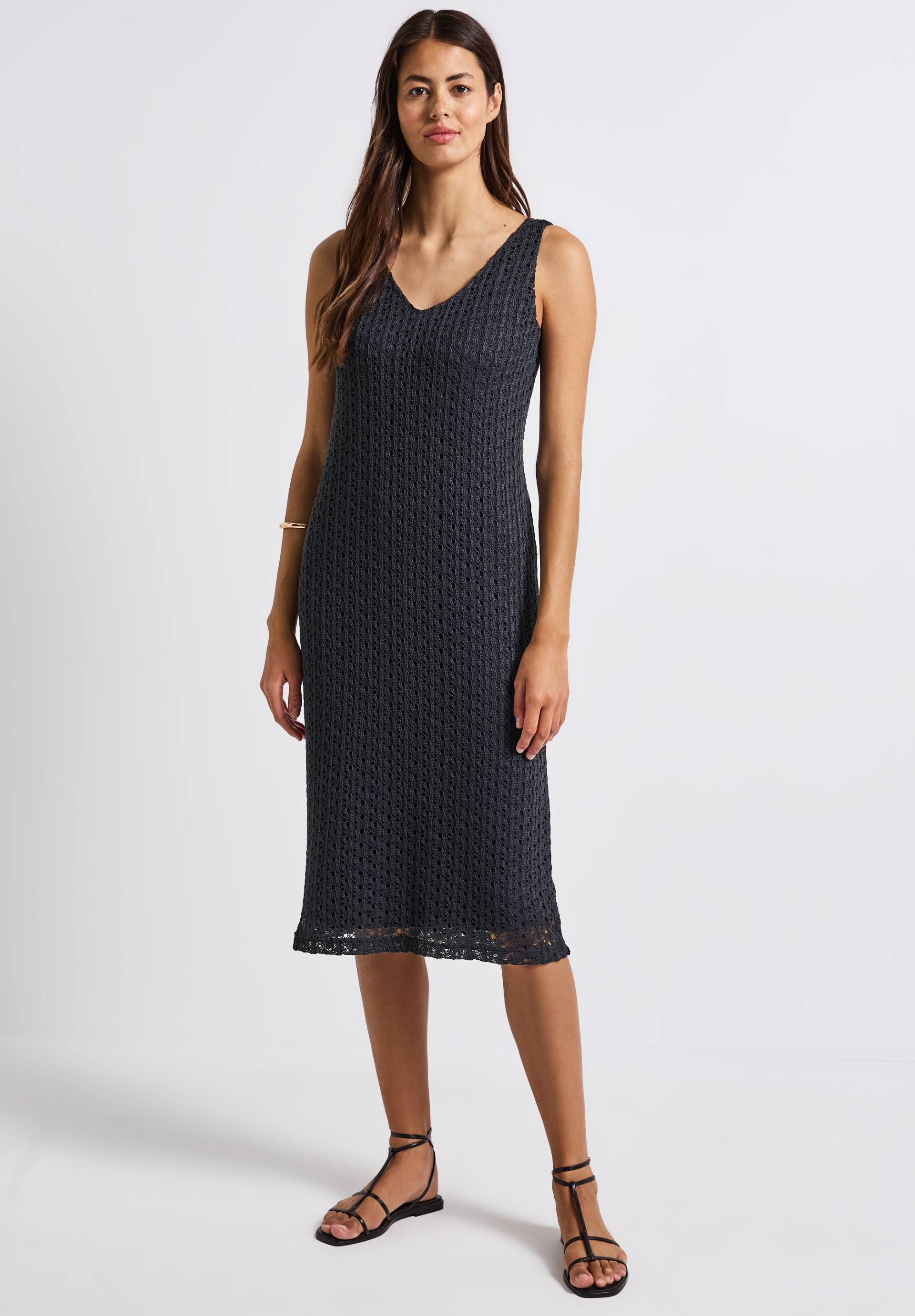 STREET ONE Sommerkleid, in Unifarbe von Street One
