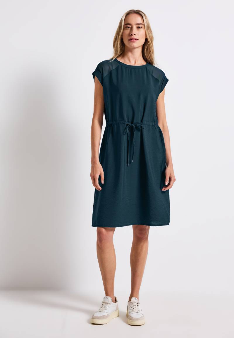 STREET ONE Sommerkleid Reißverschlusstaschen in Unifarbe von Street One