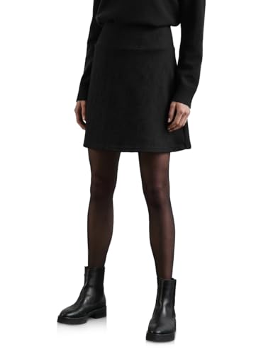 STREET ONE Damen A361632 Strukturrock, Schwarz, 40W EU von STREET ONE