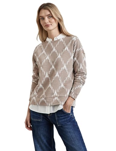 STREET ONE Strukturshirt mit Karomuster von Street One