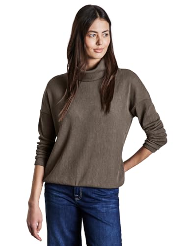 STREET ONE Damen A322577 Strukturshirt, Muddy Brown, 34 EU STREET ONE Damen A322577 Strukturshirt, Muddy Brown, 34 EU von Street One