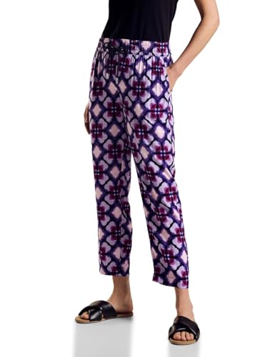 Viskose Hose mit Print von STREET ONE