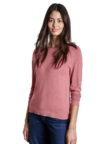 STREET ONE Damen A302973 Weicher Strickpullover, Sugar Coral Mel., 42 EU STREET ONE Damen A302973 Weicher Strickpullover, Sugar Coral Mel., 42 EU von Street One