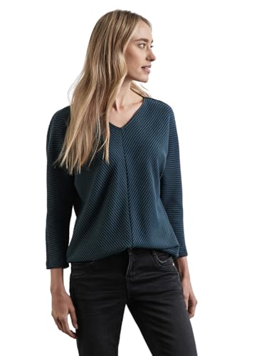 Shirt mit Diagonalstruktur von STREET ONE