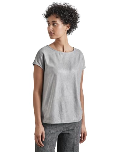 STREET ONE Damen A322359 Schimmerndes Shirt,Grau, 38 STREET ONE Damen A322359 Schimmerndes Shirt,Grau, 38 von Street One