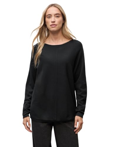 Street One Basic Dolman Pullover Black 42 von Street One