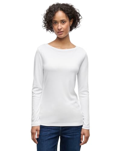 Street One Basic Langarmshirt White 46 von Street One