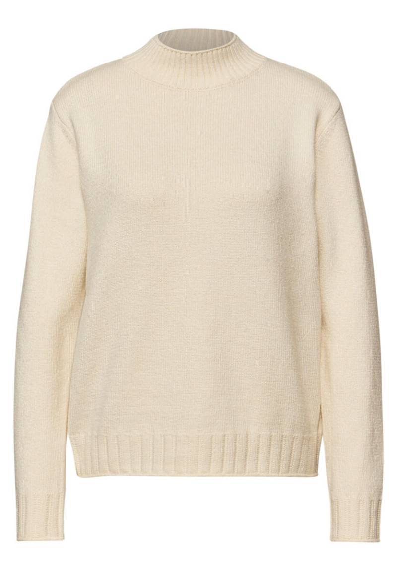 Street One - Basic Turtleneck Pullover beige - Gr. - 42 von Street One