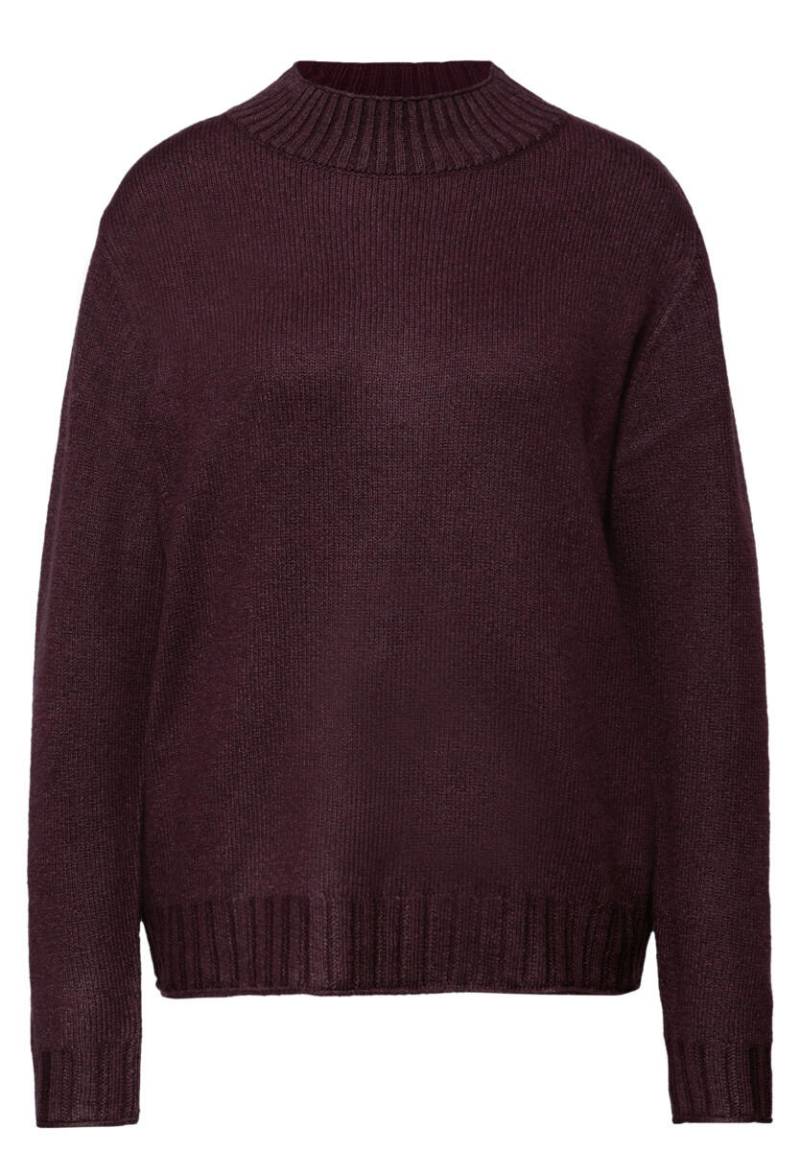 Street One - Basic Turtleneck Pullover rot - Gr. - 42 von Street One