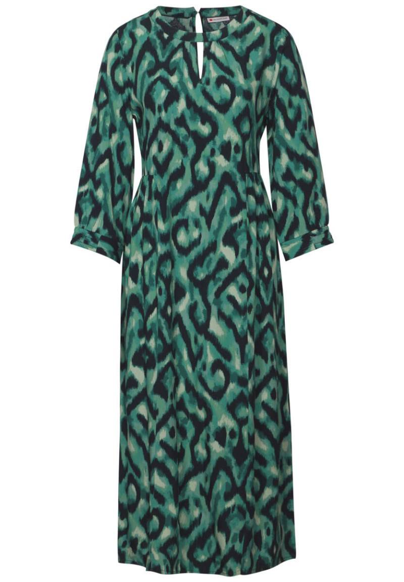 Street One - Bedrucktes Kleid grün - Gr. - 34 von Street One