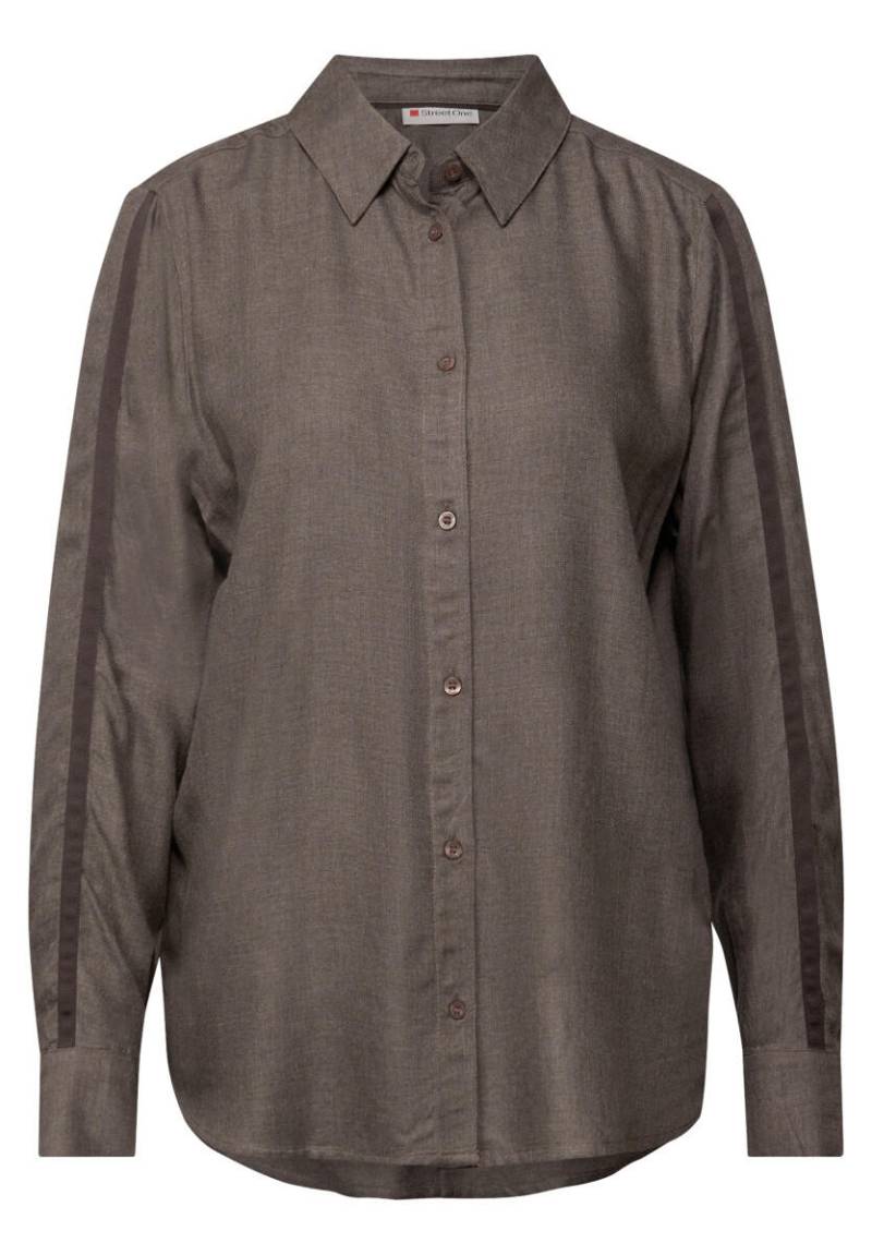 Street One - Bluse mit Gallonstreifen braun - Gr. - 42 von Street One