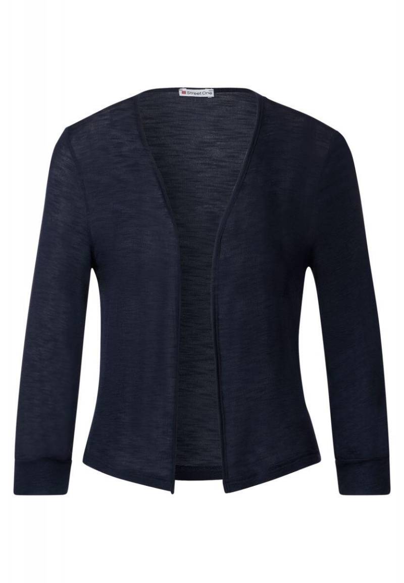 Street One - Bolero Strickjacke blau - Gr. - 36 von Street One
