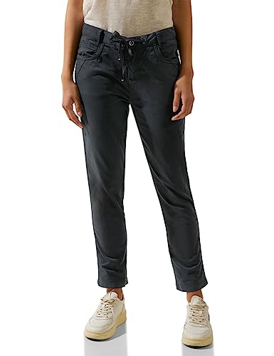 STREET ONE Damen A376703 Casual Hose, Black, 36W x 28L STREET ONE Damen A376703 Casual Hose, Black, 36W x 28L von Street One