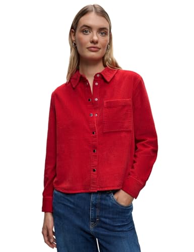 Street One Cord Hemdbluse Racing red 38 von Street One