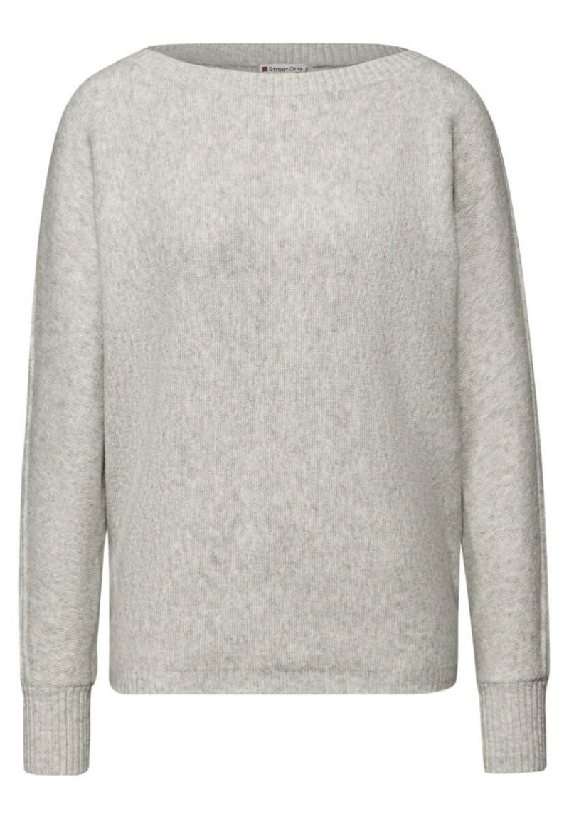 Street One - Cosy Dolman Pullover grau - Gr. - 42 von Street One