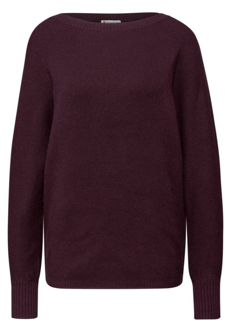 Street One - Cosy Dolman Pullover rot - Gr. - 40 von Street One
