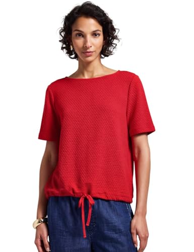 Street One Damen A323331 Weiches Strukturshirt, Glory Red, 42 Street One Damen A323331 Weiches Strukturshirt, Glory Red, 42 von Street One