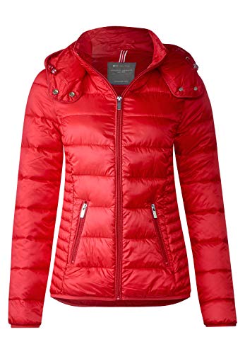 Street One Damen 201161 Tilda Jacke, Rot (Real Red 11360), 36 von Street One