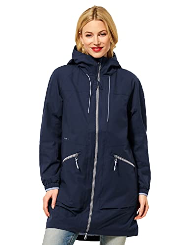 Street One Damen 201663 Jacke, Agate Blue, 38 von Street One