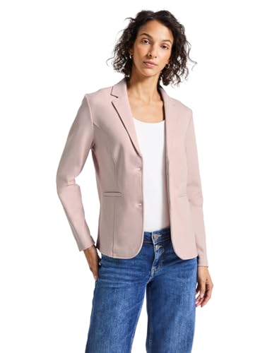 Street One Damen 2116799 Basic Blazer, Faded Rose Mel, 48 von Street One