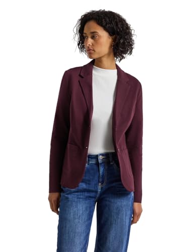 Street One Damen 2116815 Basic Blazer, Wildberry red, 48 von Street One