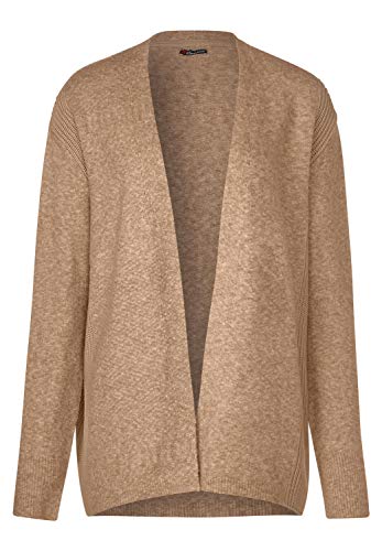 Street One Damen 252944 Strickjacke, Biscuit Melange, (Herstellergröße: 44) von Street One