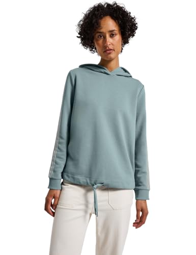 Street One Damen 3015755 Hoodie mit Gallonstreifen, Arona Blue, 40 Street One Damen 3015755 Hoodie mit Gallonstreifen, Arona Blue, 40 von Street One