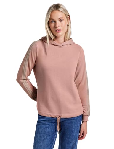 Street One Damen 3015755 Hoodie mit Gallonstreifen, Faded Rose, 38 Street One Damen 3015755 Hoodie mit Gallonstreifen, Faded Rose, 38 von Street One