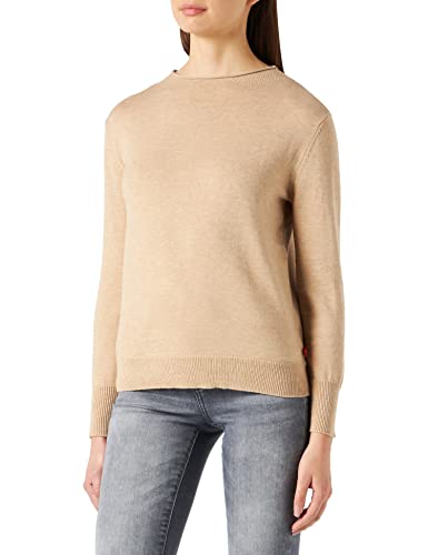 Street One Damen 301759 Pullover, Clear Sand Melange, 36 von Street One