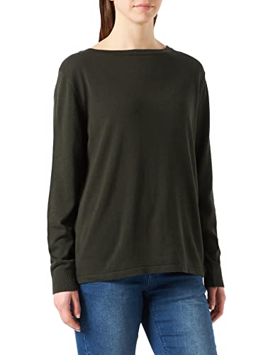 Street One Damen 301806 Pullover, bassy Olive, 36 von Street One