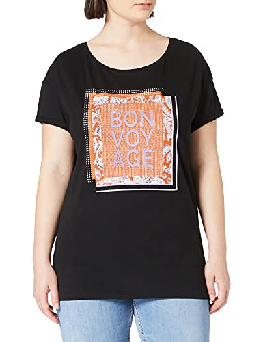 Street One Damen 316116 T Shirt, Schwarz, 38 EU von Street One
