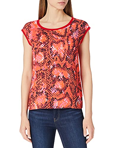 Street One Damen 316403 T-Shirt, Spice red, 40 von Street One