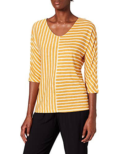 Street One Damen 316622 T-Shirt, Sulphur Yellow, 38 von Street One