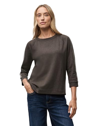 Street One Shirt mit Tapedetail Rustic Brown Mel. 40 von Street One