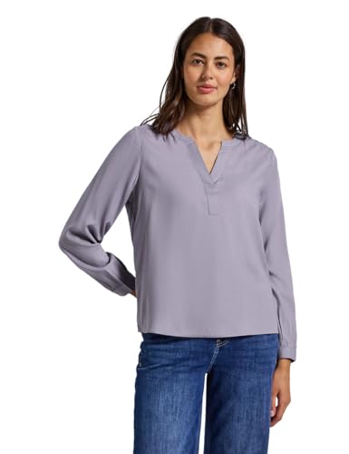 Street One Damen 3412056 Split Neck Tunika, Wisteria Purple, 44 von Street One