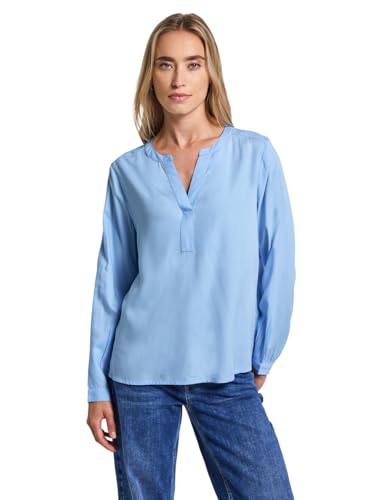 Street One Damen 3412056 Split Neck Tunika, original Blue, 36 von Street One
