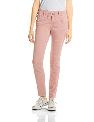 Street One Damen 370911 Rob Slim Jeans, Rosa (Studio Rose Authentic Wash 11033), W32/L32 von Street One