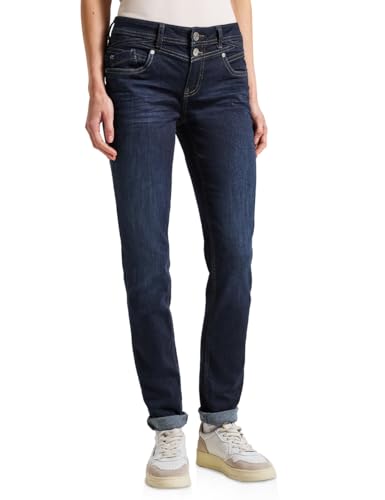 Street One Damen 3715692 Casual Fit Jeans, deep Indigo Washed, 32W x 32L von Street One