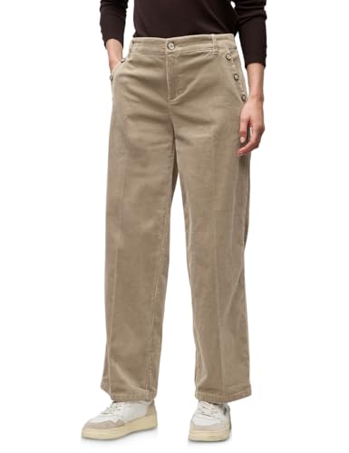 Street One Damen 3716611 Straight Leg Cordhose, Flowing beige, 38W x 30L von Street One