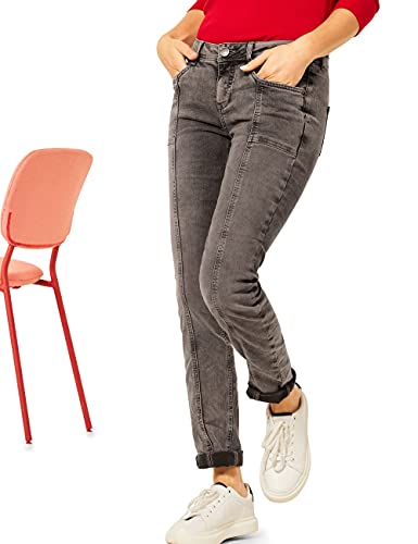 Street One Damen 374471 Jeans, Heavy wash Mocca Overdyed, W31/L32 von Street One