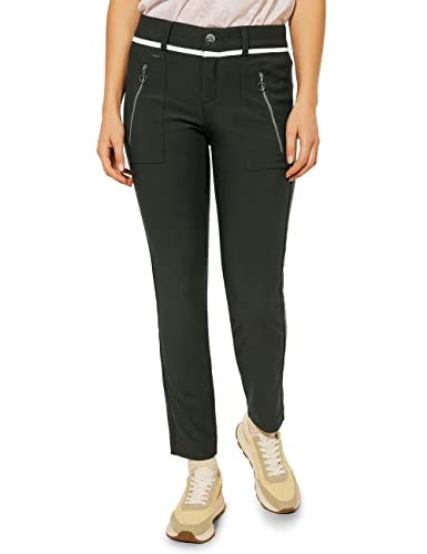 Street One Damen 374754 Hose, bassy Olive, W38/L30 von Street One