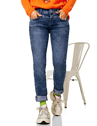 Street One Damen 374775 Jeans, autentic Blue wash, W31/L32 von Street One