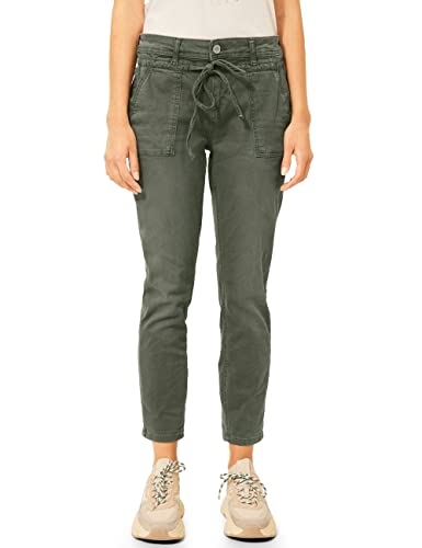 Street One Damen 374979 Jeans, Light bassy Olive wash, W31/L28 von Street One