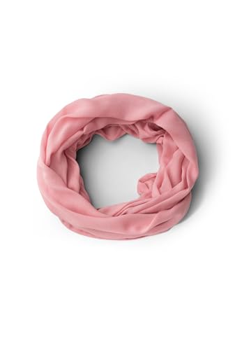 Street One Damen 5706629 Loop Schal in Unifarbe, Powder pink, Regular von Street One
