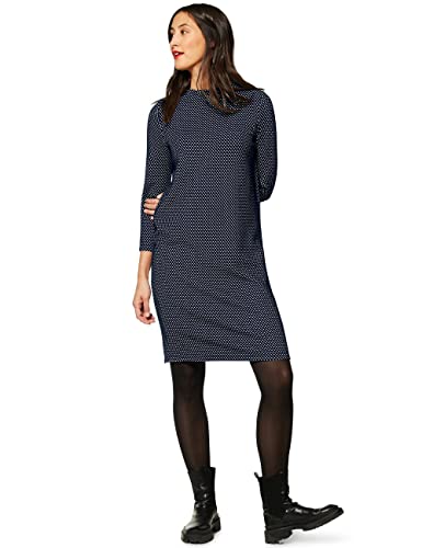 STREET ONE Damen A143436 Langarmkleid, deep Blue, 36 von Street One